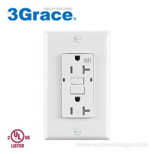 20 Amp GFCI Outlet with TR Safety outlet